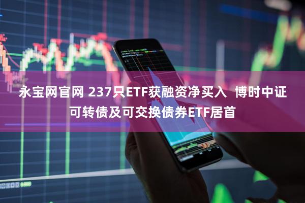 永宝网官网 237只ETF获融资净买入  博时中证可转债及可交换债券ETF居首